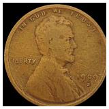 1909-S VDB Wheat Cent LIGHTLY CIRCULATED