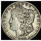 1892-O Silver Morgan Dollar LIGHTLY  CIRCULATED
