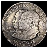 1923-S Silver Monroe Doctrine Half Dollar  CLOSEL