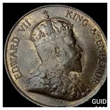 1905 Hong Kong Copper 1 Cent UNCIRCULATED