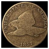 1857 Flying Eagle Cent LIGHTLY CIRCULATED