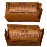 [40 Coins] Mixed Date Silver Washington Quarters