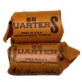 [40 Coins] Mixed Date Silver Washington Quarters