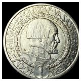 1921 Sweden Silver 2 Kroner UNCIRCULATED