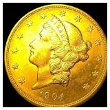 1904 Liberty Head $20 Double Eagle UNCIRCULATED