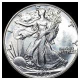 1942 Silver Walking Liberty Half Dollar CHOICE BU