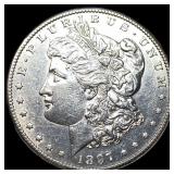 1897 Morgan Silver Dollar CLOSELY UNCIRCULATED