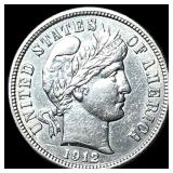 1912 Barber Dime UNCIRCULATED