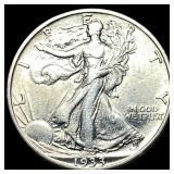 1933-S Silver Walking Liberty Half Dollar CLOSELY