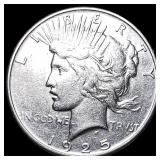 1925-S Silver Peace Dollar CLOSELY UNCIRCULATED