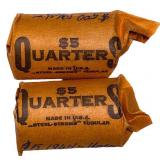 [40 Coins] Mixed Date Silver Washington Quarters