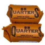 [40 Coins] Mixed Date Silver Washington Quarters