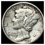 1926-S Silver Mercury Dime NEARLY UNCIRCULATED
