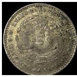 Chinese Silver 20 Cent NEARLY UNCIRCULATED