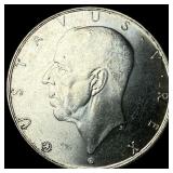 1938 Sweden Silver 2 Kroner UNCIRCULATED