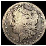 1895-S Silver Morgan Dollar NICELY CIRCULATED