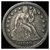 1849-O Seated Liberty Dime LIGHTLY CIRCULATED