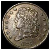 1834 Classic Head Half Cent CLOSELY  UNCIRCULATED