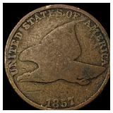 1857 Flying Eagle Cent LIGHTLY CIRCULATED