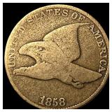 1858 Flying Eagle Cent LIGHTLY CIRCULATED