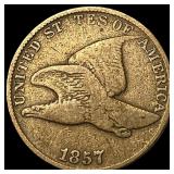 1857 Flying Eagle Cent LIGHTLY CIRCULATED