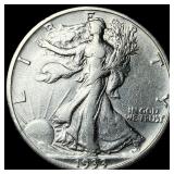 1933-S Walking Liberty Half Dollar CLOSELY  UNCIR