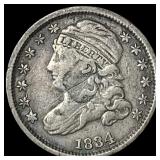 1834 Capped Bust Dime LIGHTLY CIRCULATED