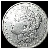 1902 Morgan Silver Dollar CLOSELY UNCIRCULATED
