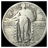1927-S Standing Liberty Quarter NICELY CIRCULATED