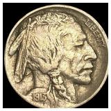 1913-D Buffalo Nickel NEARLY UNCIRCULATED