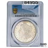 1887 Morgan Silver Dollar PCGS MS64