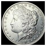 1902 Morgan Silver Dollar CLOSELY UNCIRCULATED