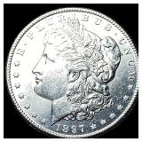 1897-S Silver Morgan Dollar CHOICE BU