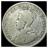 1936 Canada Silver 25 Cents LIGHTLY  CIRCULATED