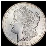 1891-S Silver Morgan Dollar UNCIRCULATED