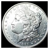 1891 Morgan Silver Dollar CHOICE AU