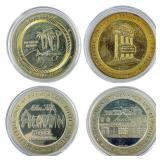 [4 Coins] Various $5 Casino Tokens