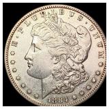 1884-S Morgan Silver Dollar CLOSELY UNCIRCULATED