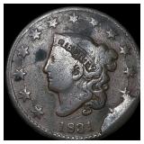 1831 Coronet Head Large Cent NICELY CIRCULATED