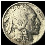 1920 Buffalo Nickel LIGHTLY CIRCULATED