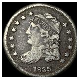 1835 Capped Bust Half Dime LIGHTLY CIRCULATED