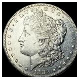 1883-S Silver Morgan Dollar CLOSELY UNCIRCULATED