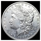 1886-O Silver Morgan Dollar NEARLY UNCIRCULATED