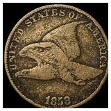 1858 Flying Eagle Cent LIGHTLY CIRCULATED