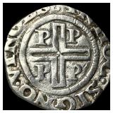 Portugal Joao IV 1640-56 Silver 1/2 Tostao NEARLY