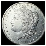 1891-S Silver Morgan Dollar CLOSELY UNCIRCULATED