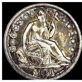 1838 Silver Seated Liberty Half Dime HIGH  GRADE