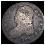 1829 Capped Bust Half Dollar NICELY CIRCULATED