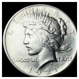 1921 Silver Peace Dollar CLOSELY UNCIRCULATED