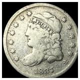 1837 Capped Bust Half Dime SUPERB GEM BU